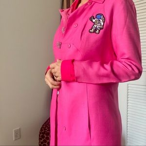 👩‍🚀 🪐 Vintage Pink Jacket with Astronaut Patch